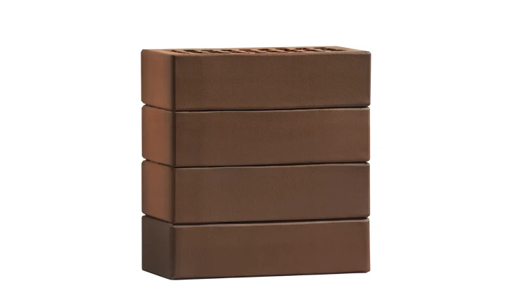 Кирпич лицевой керамический 1НФ 250х120х65 Амур М200 Volgabrick